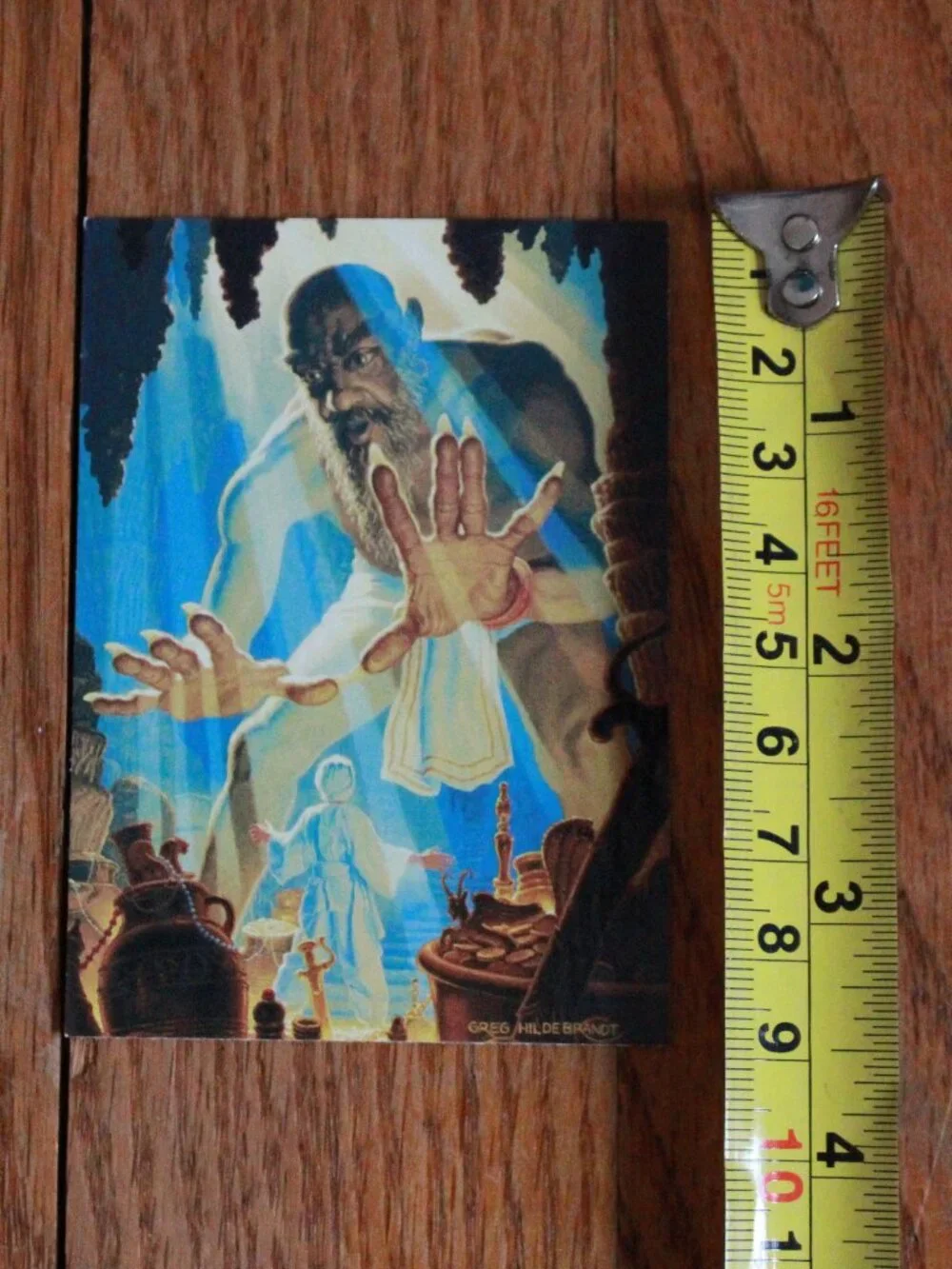 Vintage Greg Hilderbrandt (w/ Comic Images) 1992 Trading Card